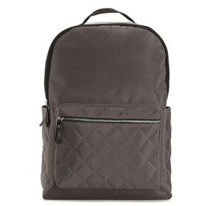 DSW Quilted Backpack Gray
